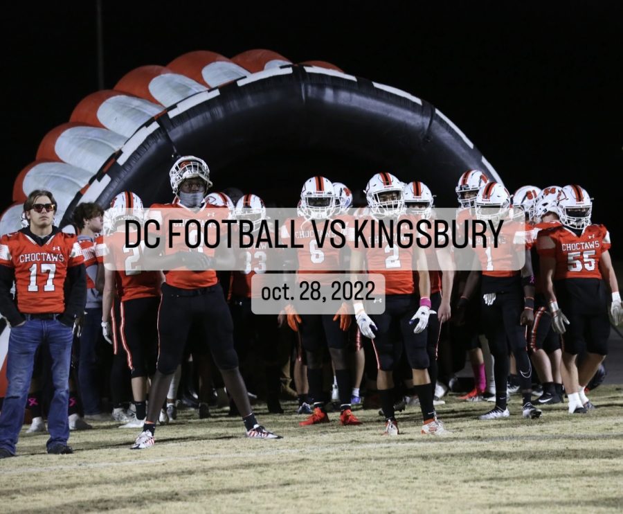 Dyer County Choctaw Football vs. Kingsbury. Oct. 28, 2022