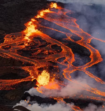 Hawaiis Mauna Loa Eruption