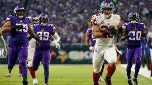 New York Giants win first playoff game since 2011