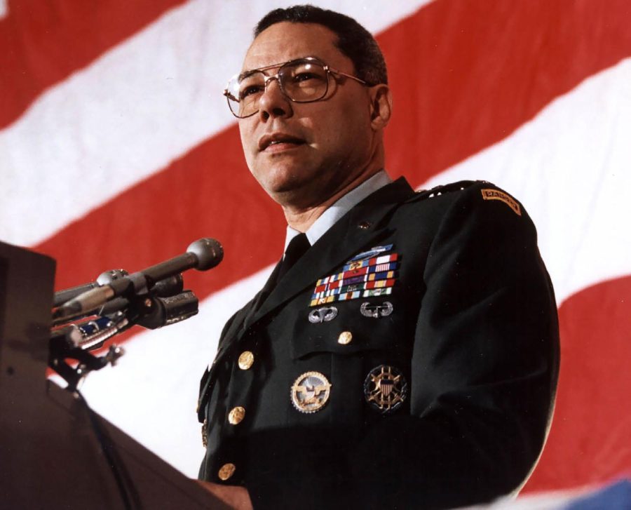 The first African American Secretary of State- Colin Powell