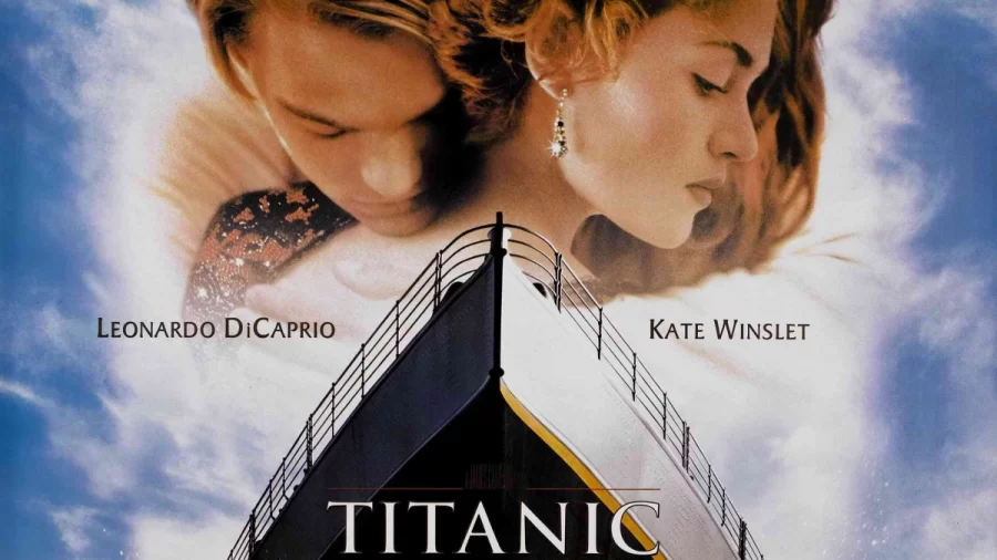 Jack and Rose in Titanic Movie